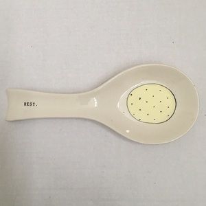 Rae Dunn spoon rest ladle